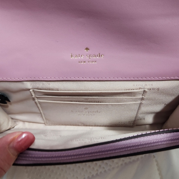 Kate Spade Quartz PINK Structured Tote Bag - Picture 11 of 15